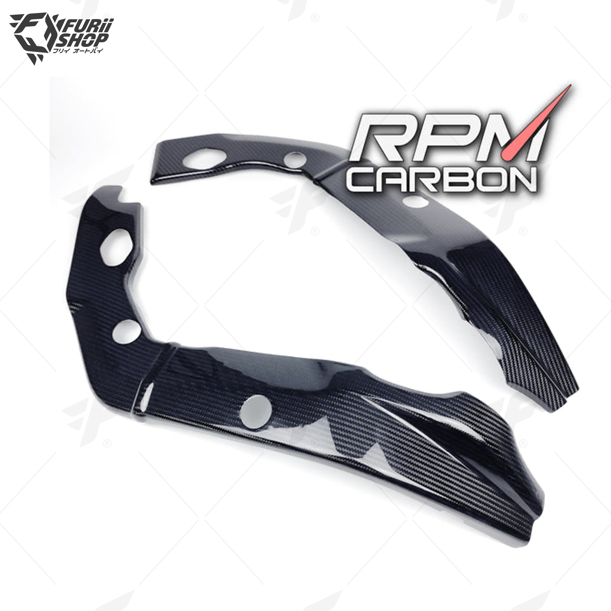ครอบเฟรม RPM Carbon Frame Cover : for BMW S1000RR 2009-2014 / BMW S1000R 2014-2016