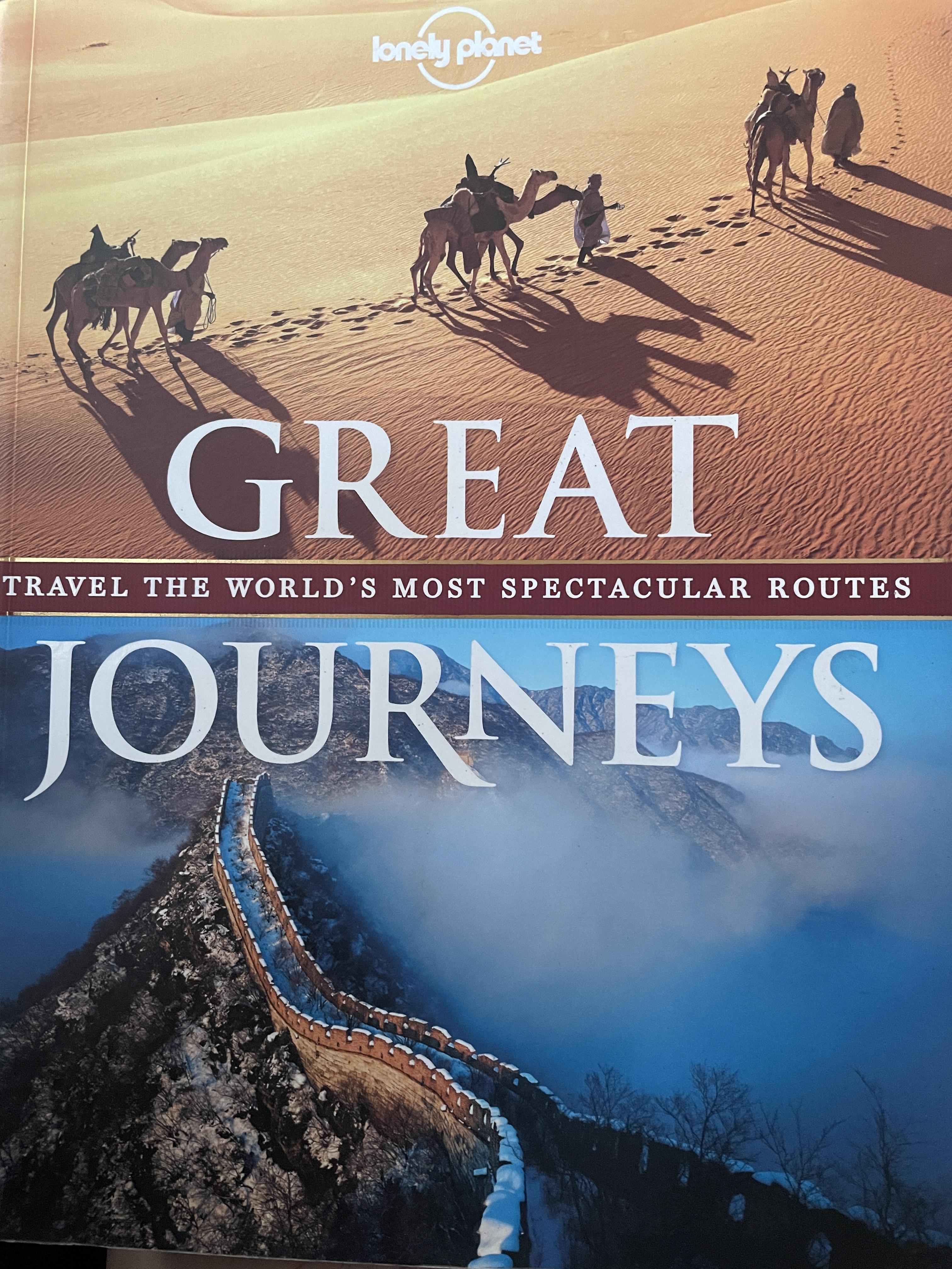 GREAT JOURNEYS. TRAVEL THE WORLD ‘S MOST SPECTACULAR ROUTES 3,390 กรัม