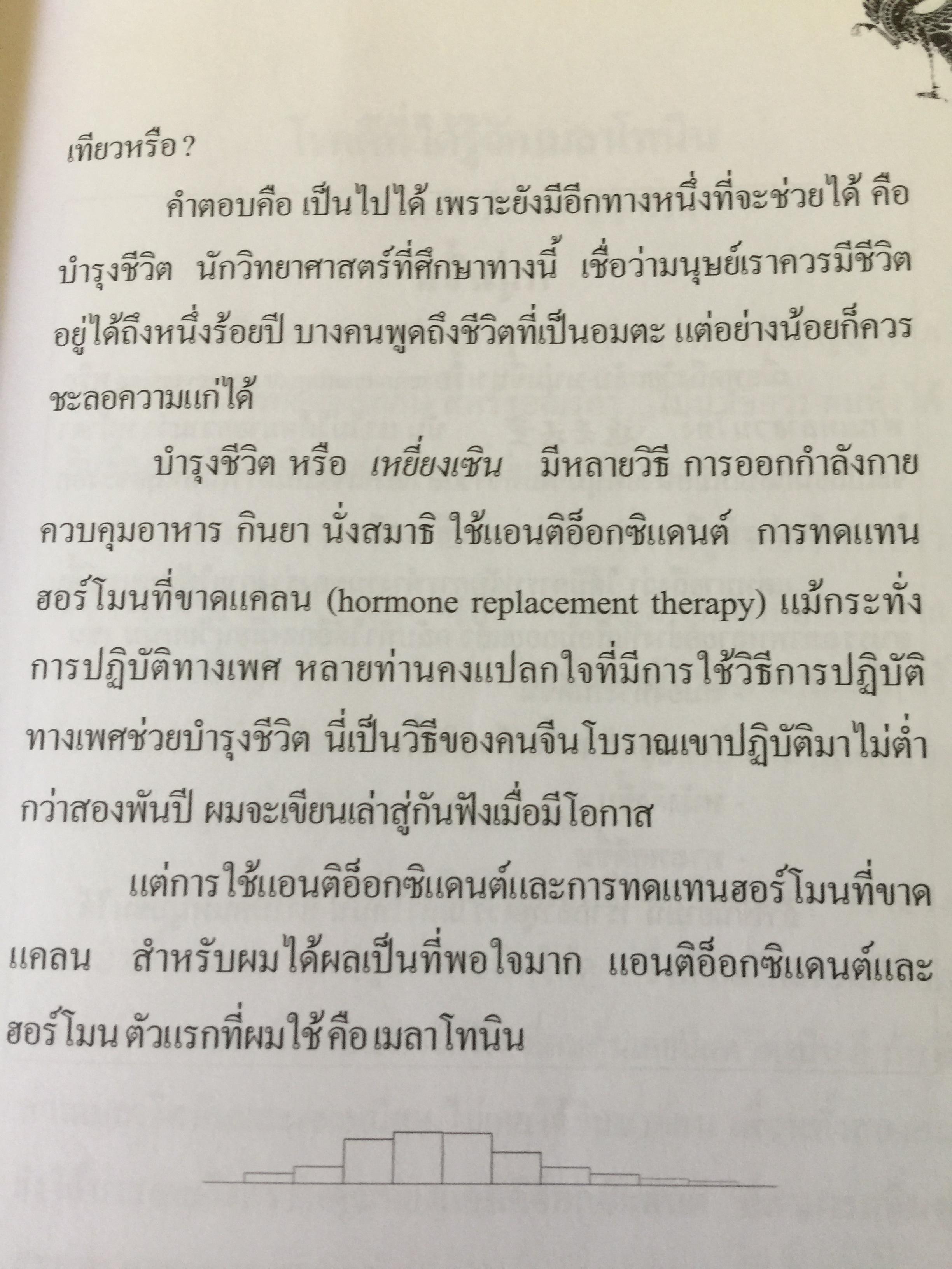 เมลาโทนิน กับข้าพเจ้า. Melatonin and I. ผู้เขียน นพ.บรรเจิด ตันติวิท 800 กรัม