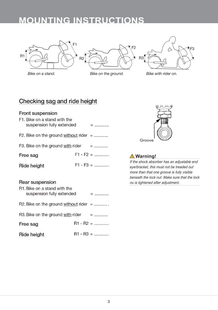 โช๊คหลัง OHLINS Sweden HO347 For Honda CBR1000RR 2004-2005