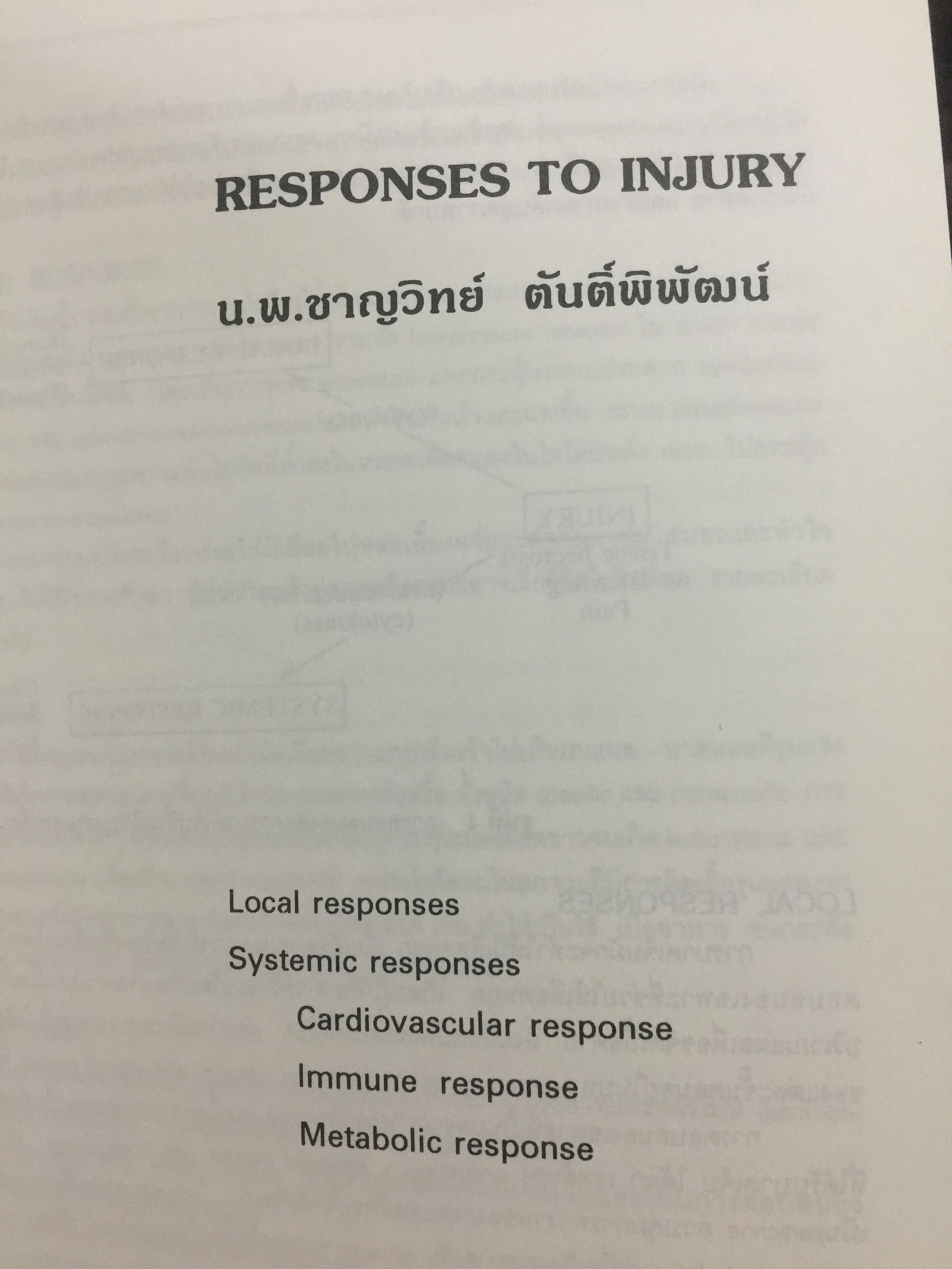 ตำราศัลยศาสตร์ SURGERY บรรณาธิการ ขาญวิทย์ ตันติพิพัฒน์ และธนิต วัชรพุกก์ 650 กรัม