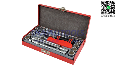 ชุดบ๊อกซ์ MINI MM/AF SOCKET SET 1/4" SQ DR 29-PCE KENNEDY
