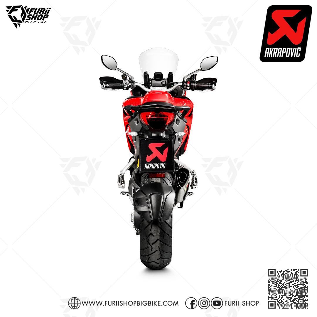 ท่อมอเตอร์ไซค์ Akrapovic Slip-On Line For Ducati Multistrada 1200 2014 ท่อแต่ง ท่อสูตร ท่อบิ๊กไบค์ ท่อBigbike ท่อไอเสีย