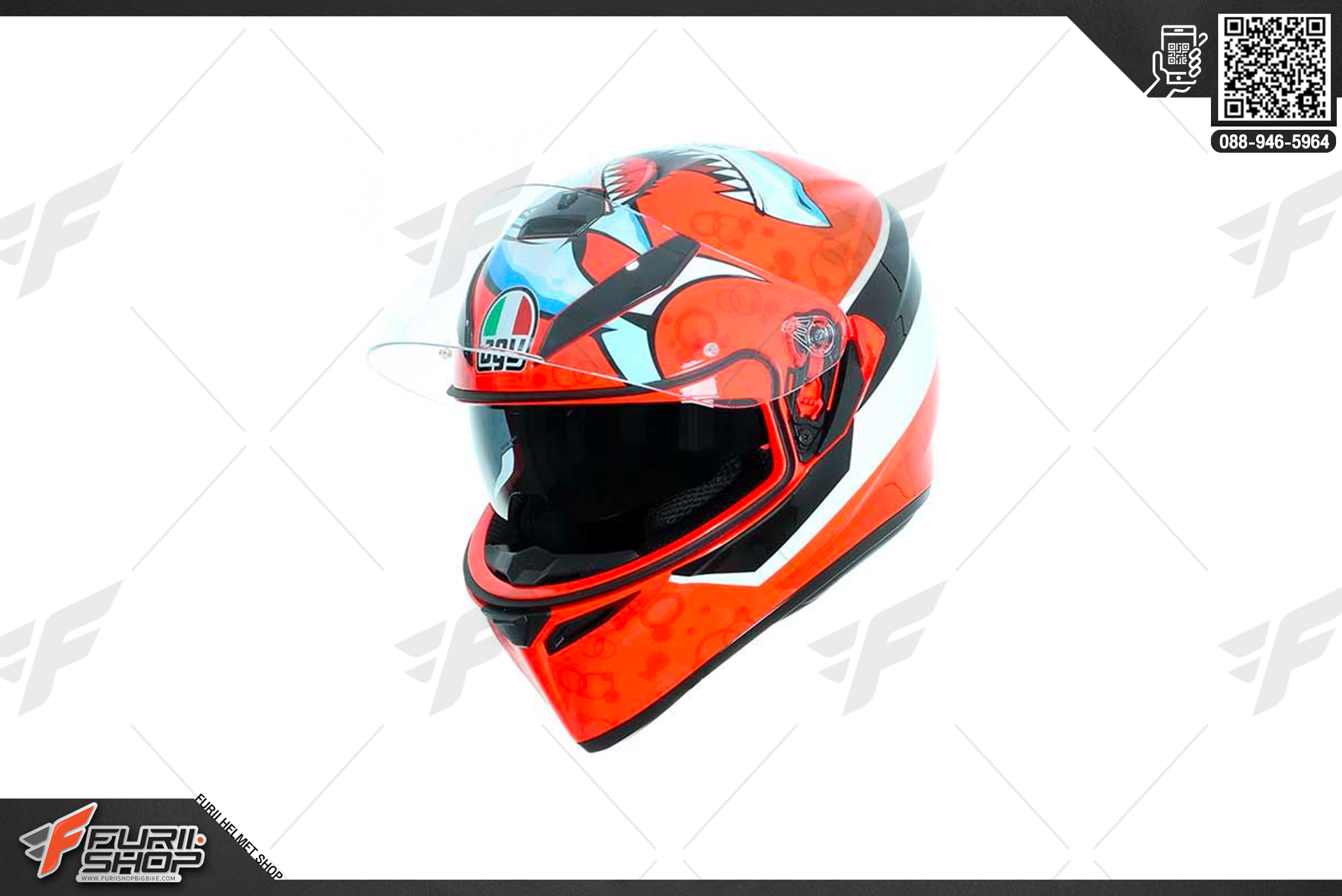หมวกกันน็อค AGV K3-SV Attack