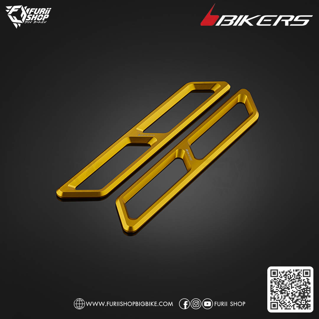 ครอบระบายอากาศหม้อน้ำ ซ้าย-ขวา Bikers Air Inlet Grids Cover (L0044) : for Lambretta G350