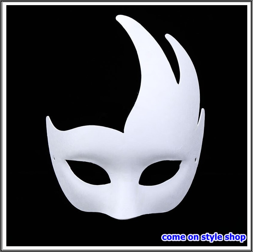 หน้ากาก diy หน้ากากระบายสี หน้ากากแฟนซี