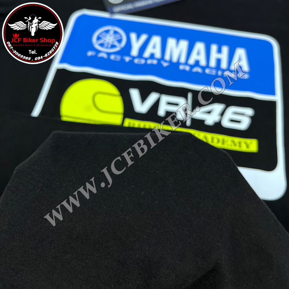 เสื้อยืดแขนสั้น YAMAHA T920 ผ้าcotton 100% ซึมซับเหงื่อและปกป้องกลิ่นอับชื้นได้ดี สวมใส่สบายไม่รัดตัว