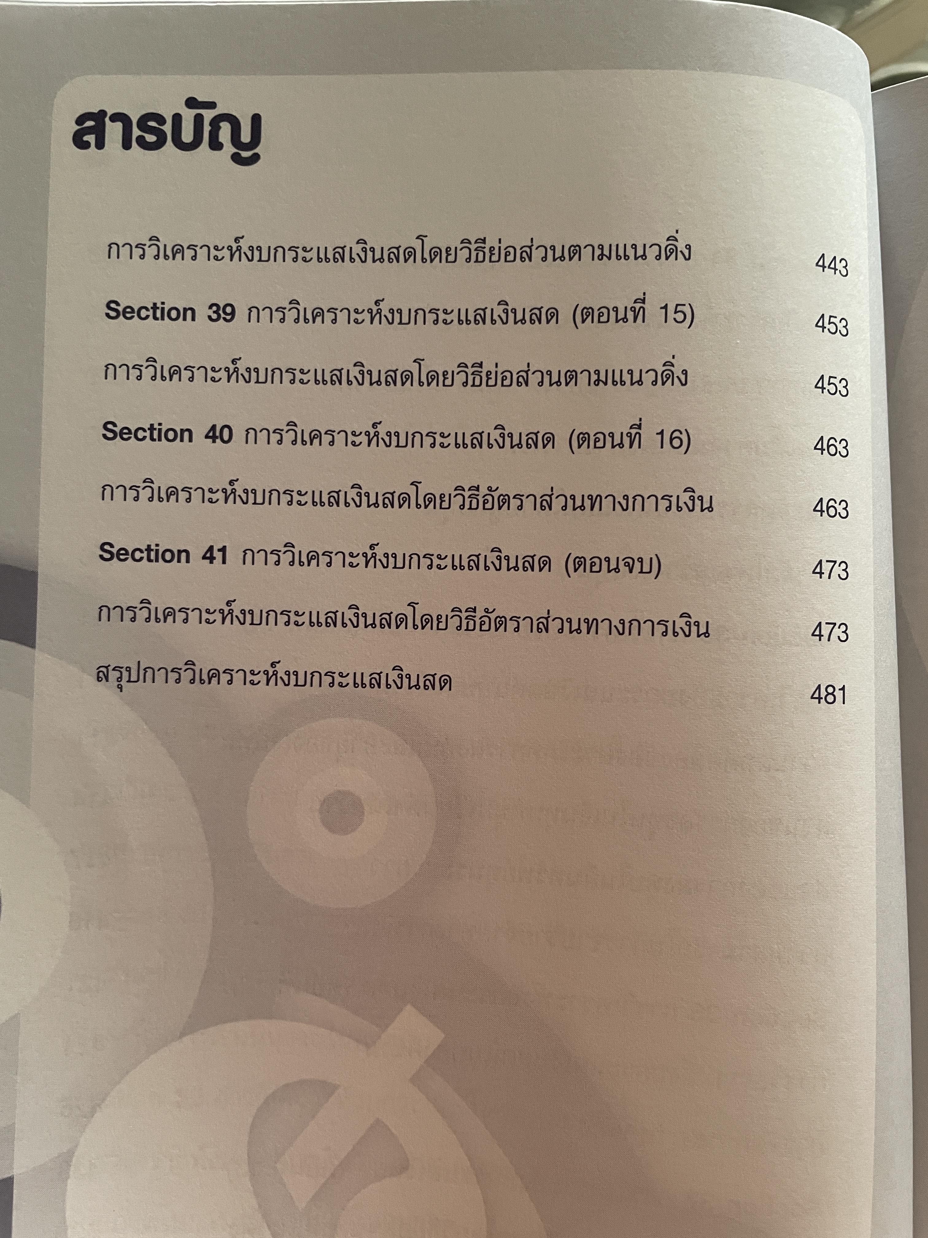 จัดการ Cash ก่อน Crash. ผู้เขียน ธนเดช มหโภคัย 2,500 กรัม
