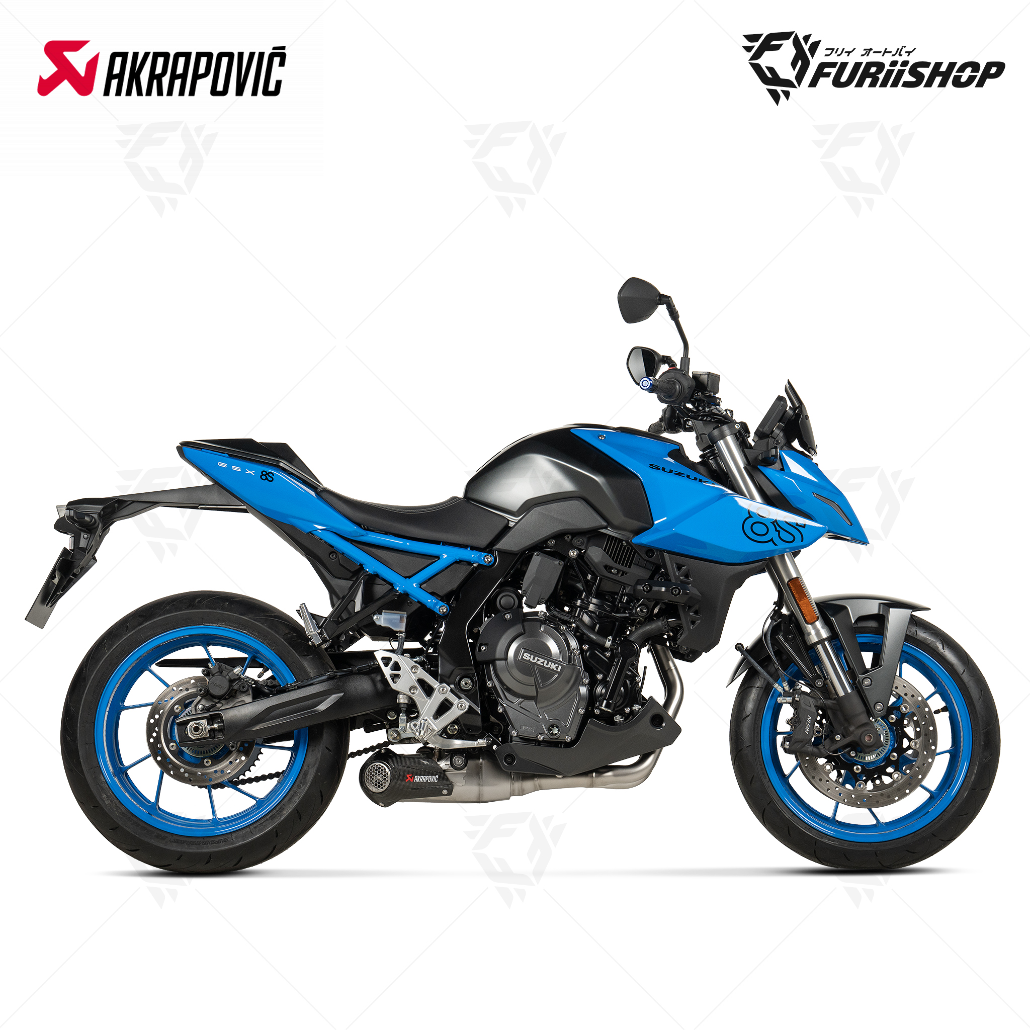 Akrapovic - Racing Under Carbon (For Exhibition Only) : for SUZUKI GSX-8S 2023+