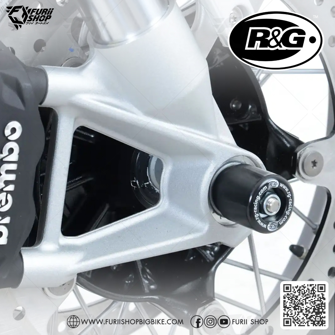 กันล้มหน้า R&G Front Protector : for BMW RnineT 2013-2016 / RnineT Scrambler 2017-2018