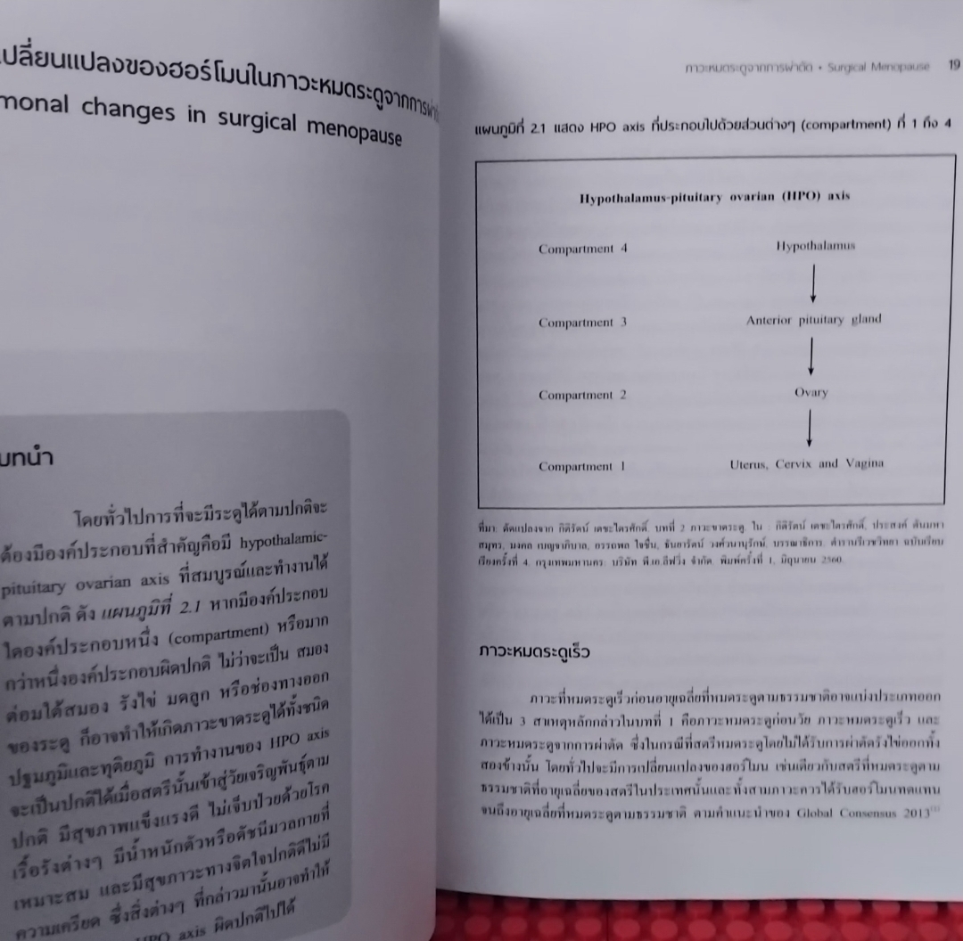 ภาวะหมดระดูจากการผ่าตัด Surgical Menopause โดย กิติรัตน์ เตชะไตรศักดิ์ สะสมสภาพเทียบมือ 1