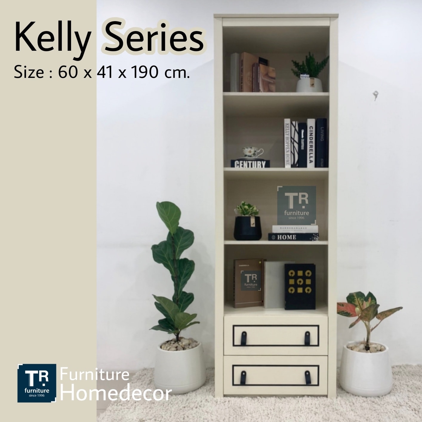 ชั้นโชว์ 60 ซม. รุ่น Kelly