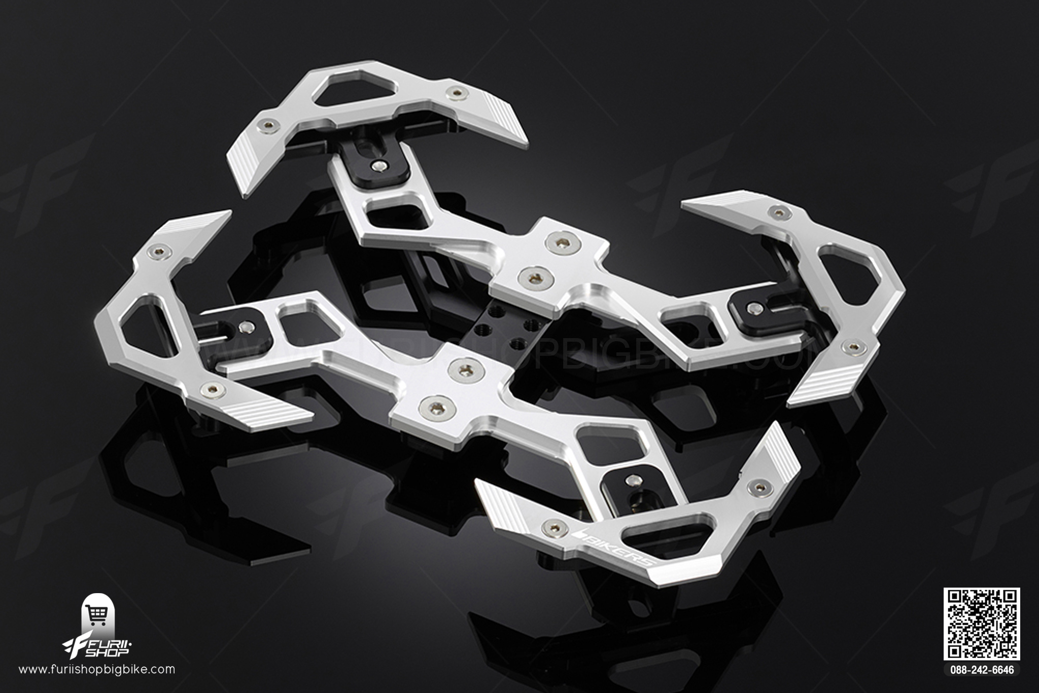 กรอบทะเบียน Premium Rear License Support Bikers Ninja650, Z650, Versys650 2015-2020