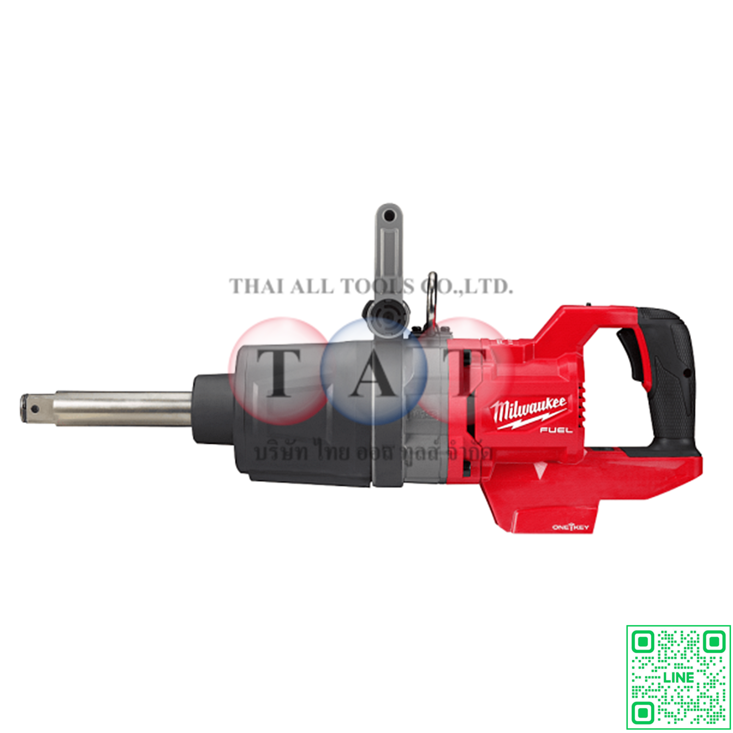 Milwaukee M18 ONEFHIWF1D-0C0 บล็อกกระแทกไร้สาย 1 นิ้ว ด้ามจับ D แรงบิดสูง