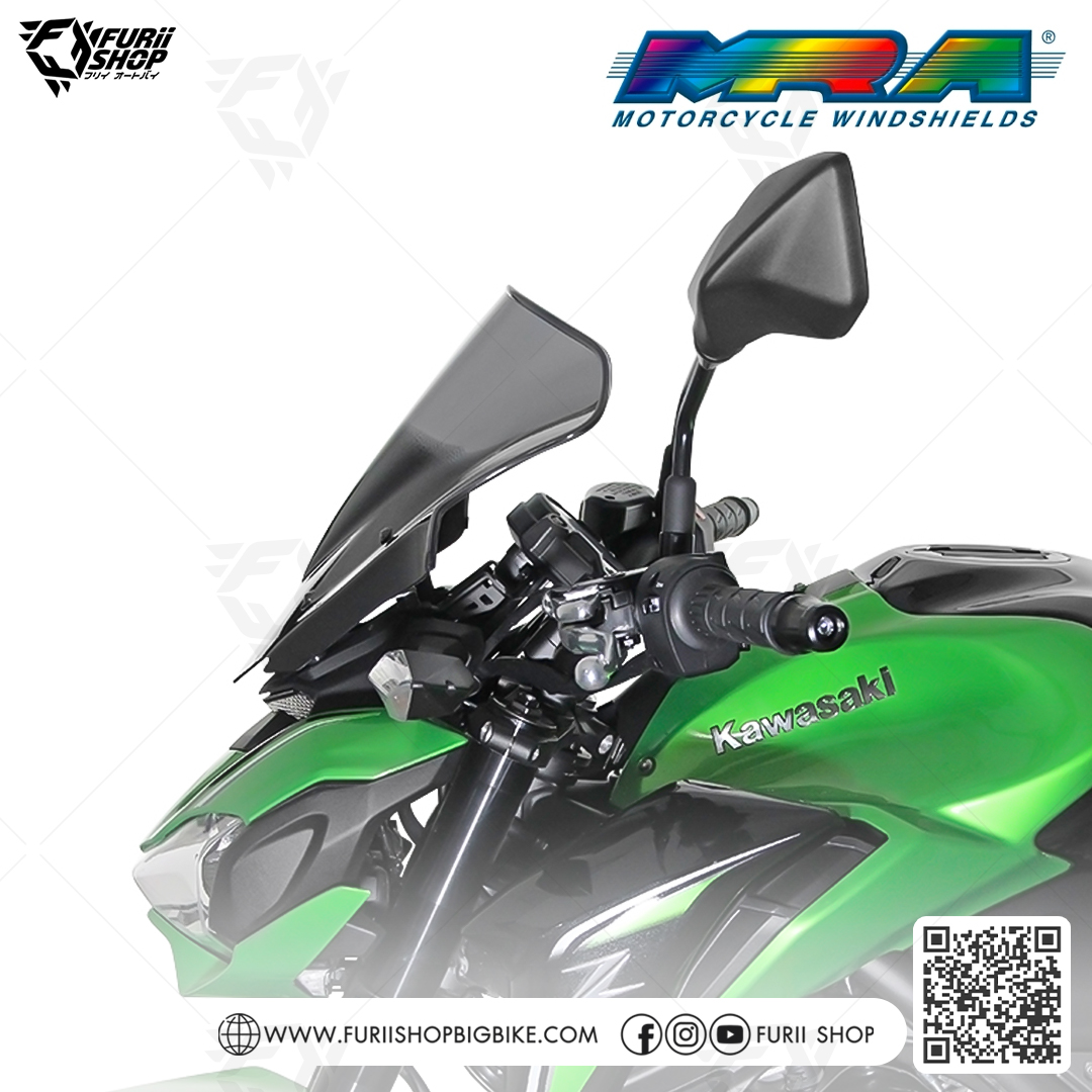 ชิลด์ MRA Windshield : for Kawasaki Z900 2017-2019