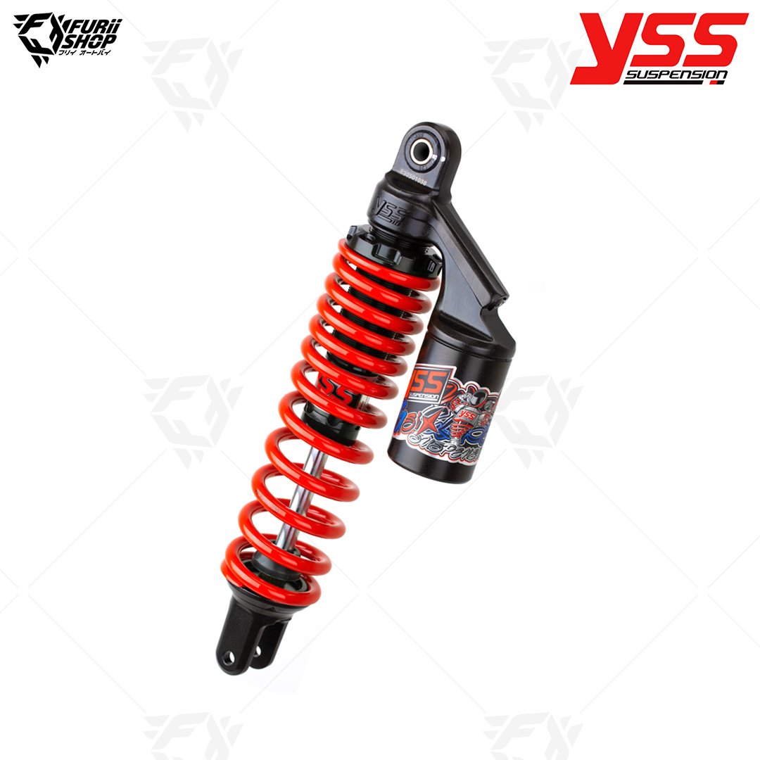 โช๊คหลังแต่ง YSS G-SIX (OC302-300T-01-858E) : for YAMAHA MIO 115 '05-11/MIO GT '13/MIO J '12-14