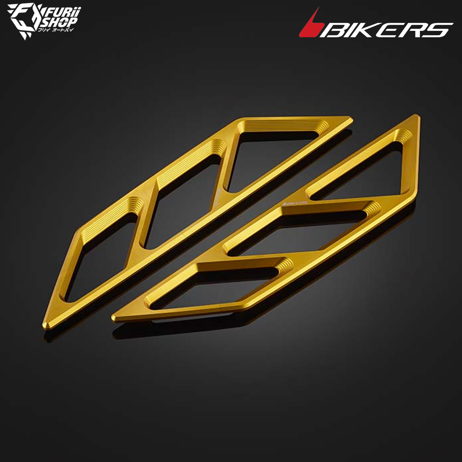 ครอบระบายอากาศหม้อน้ำ ซ้าย-ขวา Bikers Air Inlet Grids Cover : for Lambretta X300