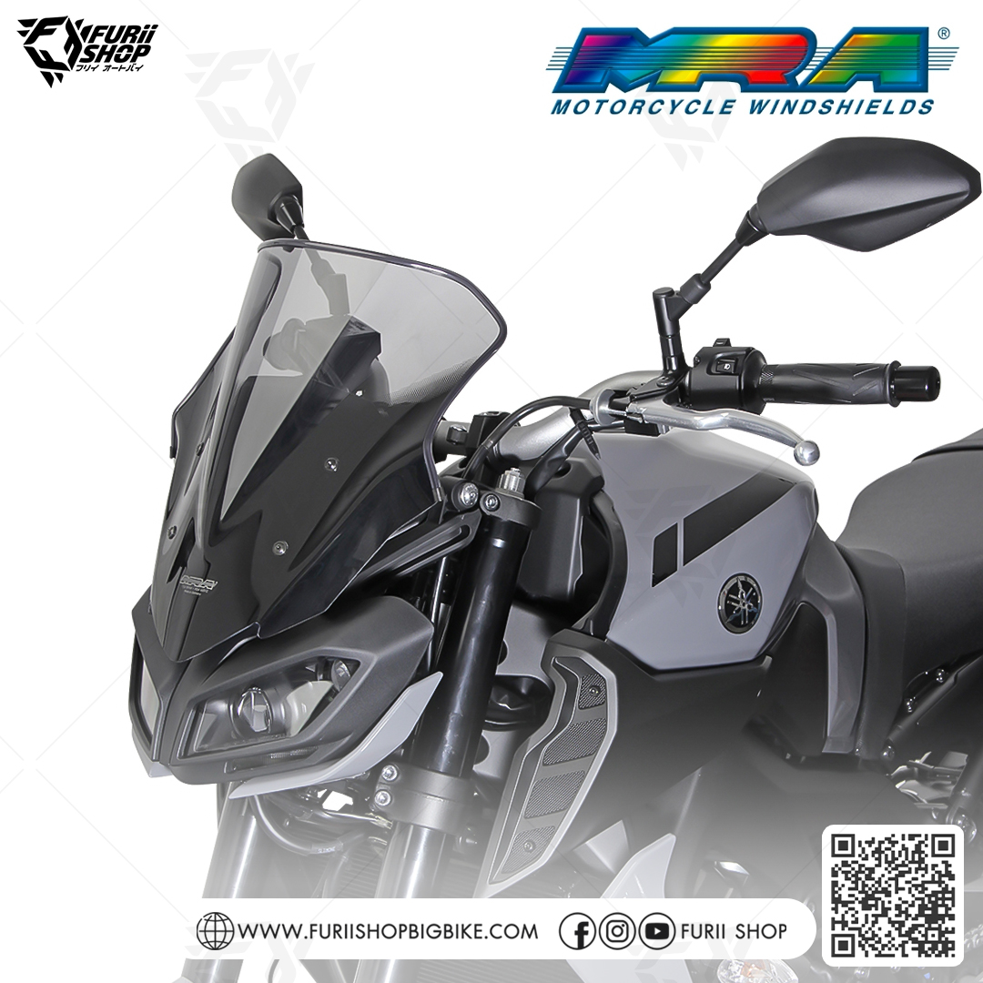ชิลด์หน้า MRA Windshield : for Yamaha FZ09/MT09 2017-2019
