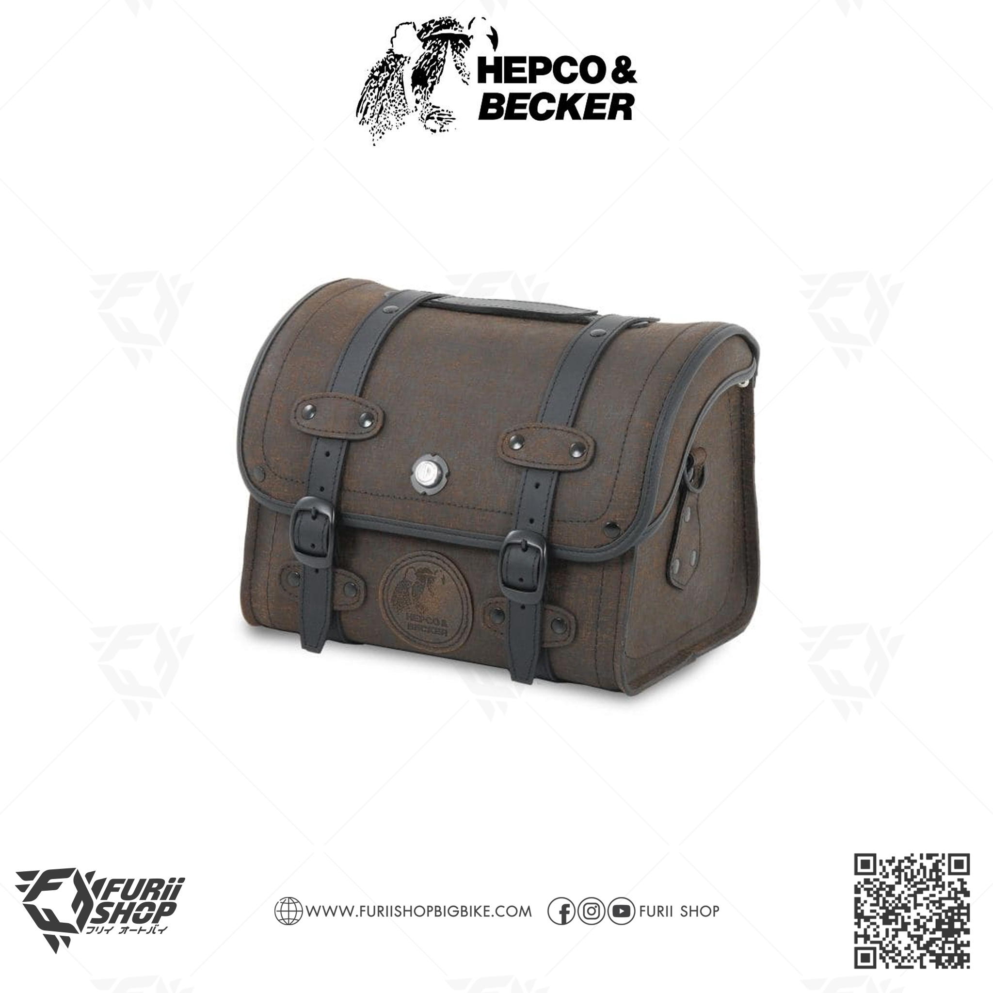 กระเป๋า HEPCO & BECKER : Smallbag Rugged Cap. 25 Liters Brown
