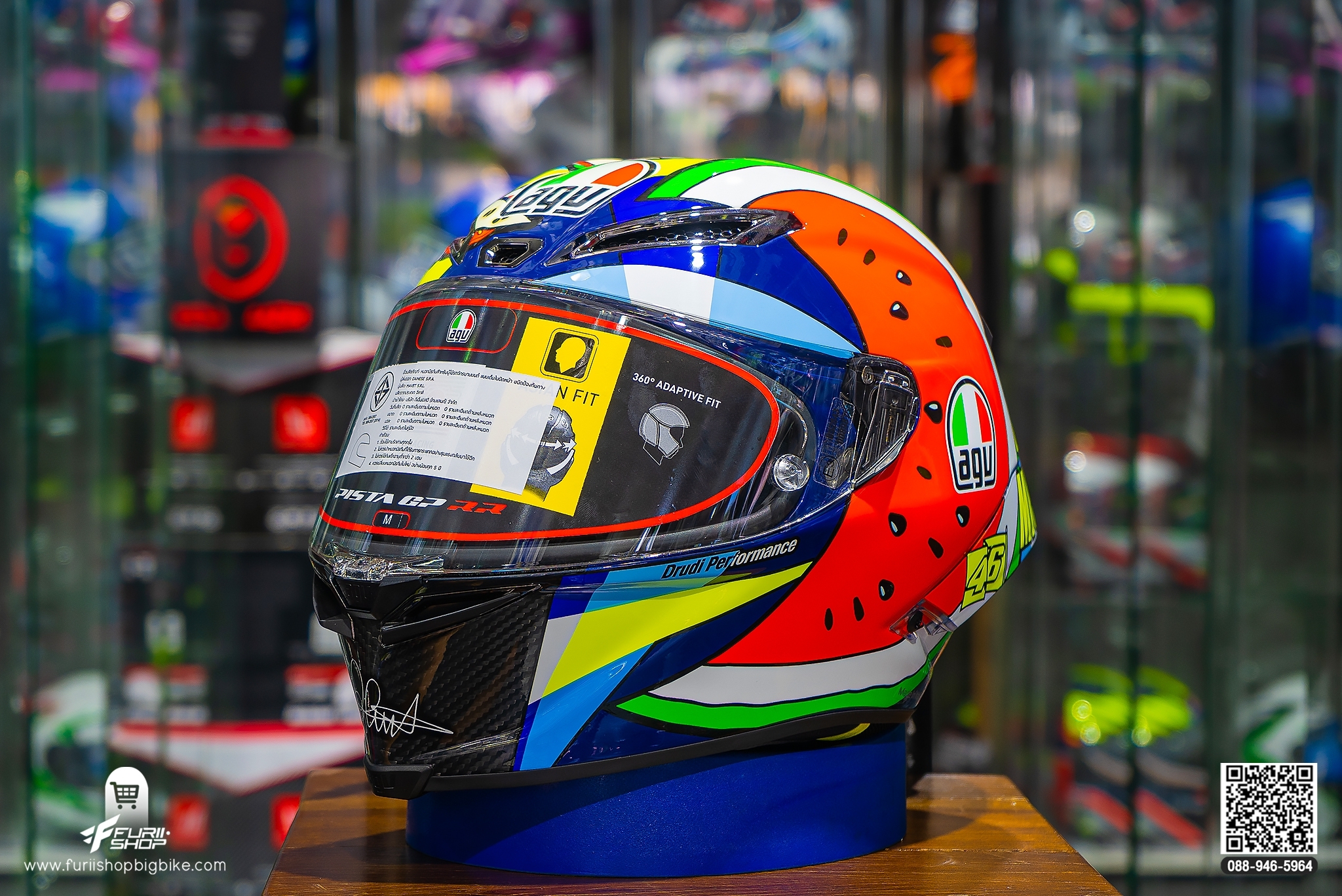 หมวกกันน็อค AGV PISTA GP RR MISANO 2019