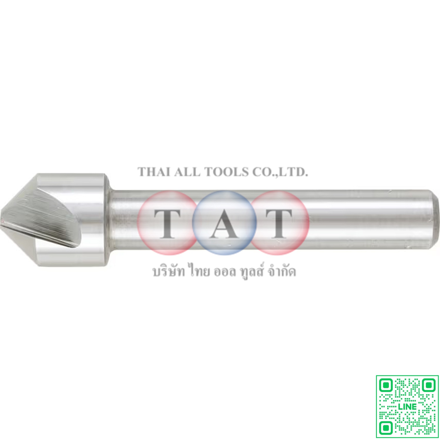 Sherwood 90°, Countersink, 12.4mm, Straight Shank, 3 fl, Cobalt High Speed Steel SHR0205100K