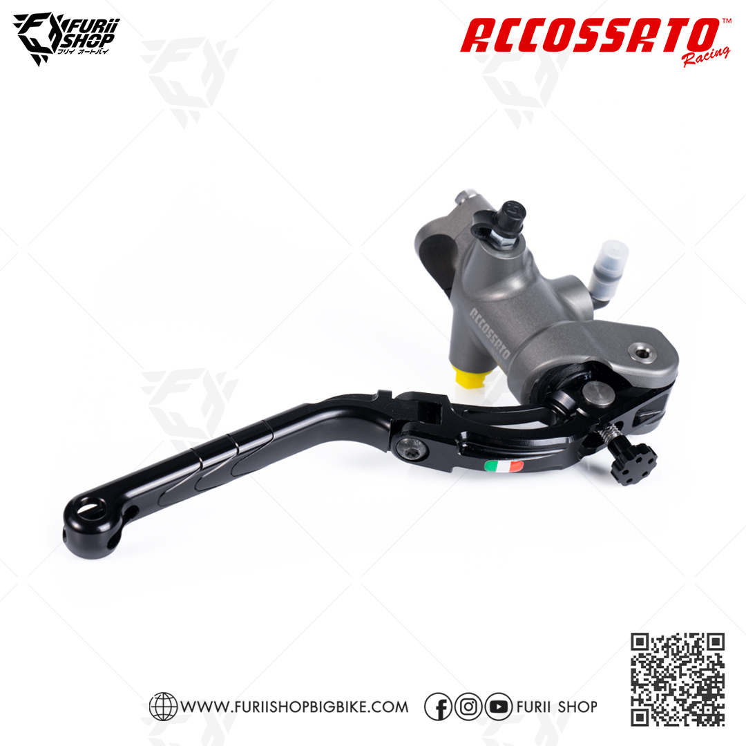 ปั้มเบรกขวา Accossato Radial Brake CNC ยืด-หดได้