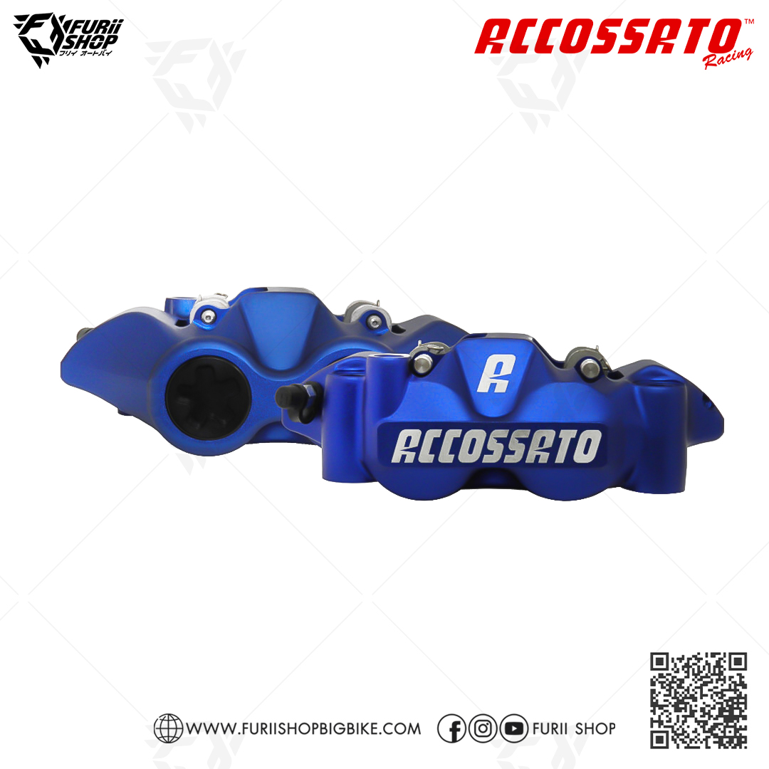 ปั้มล่าง Accossato Radial Brake Caliper Forged Monoblock