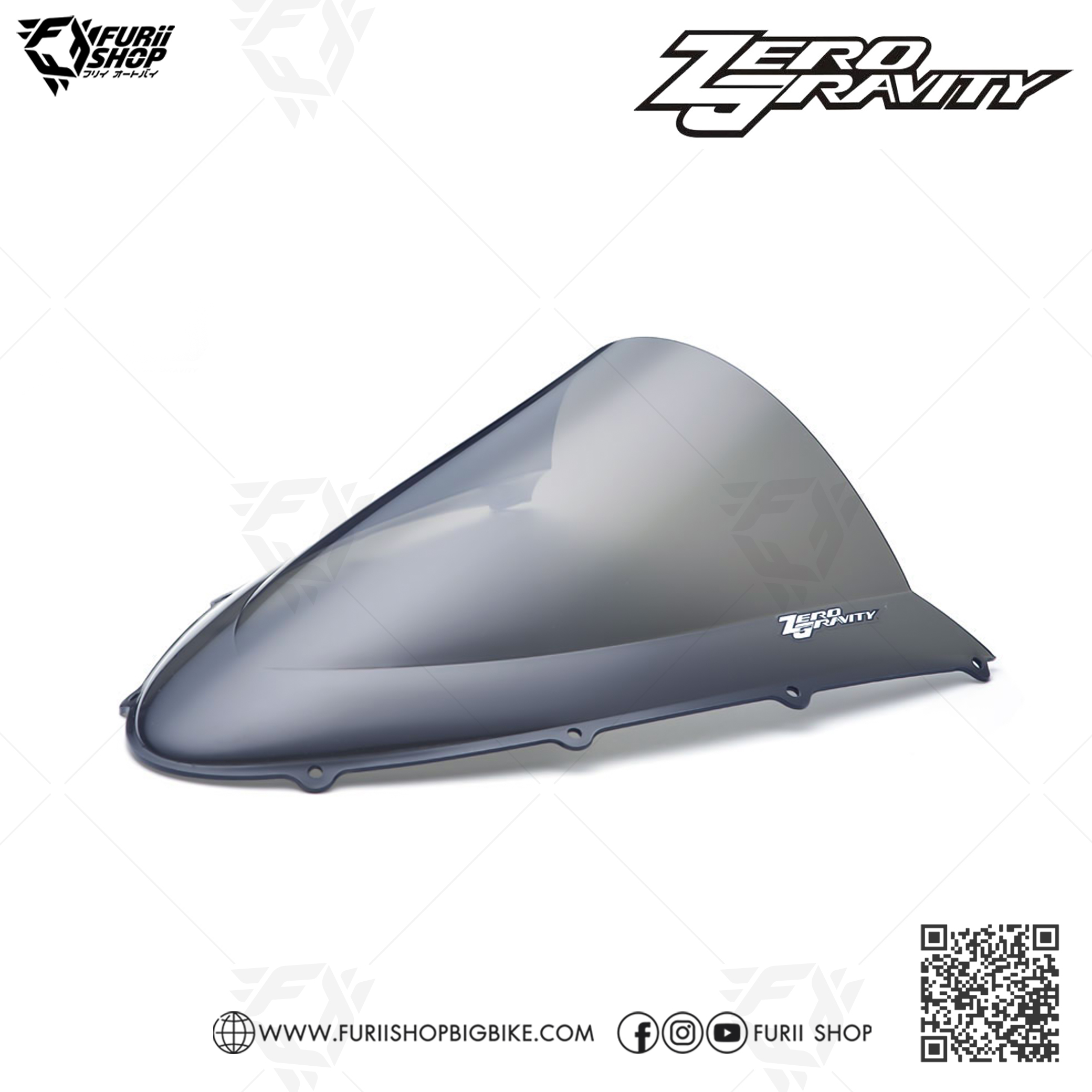 ชิวหน้า ZERO GRAVITY WINDSHIELD FOR Ducati 1098,848evo,1198 Sport