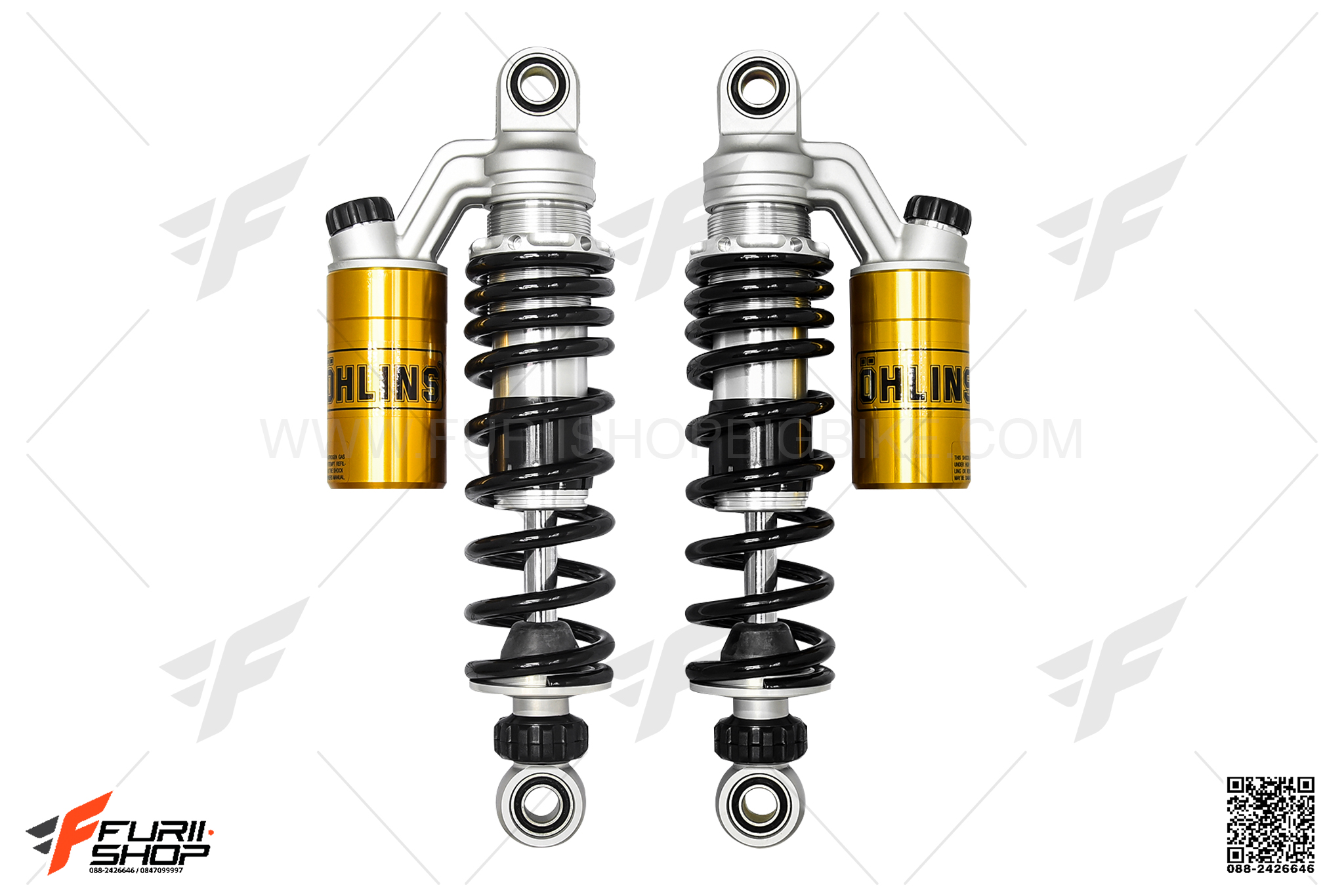 โช๊คหลัง โช๊คแต่ง โช๊คมอเตอร์ไซค์ OHLINS P Type HO718 FOR HONDA REBEL