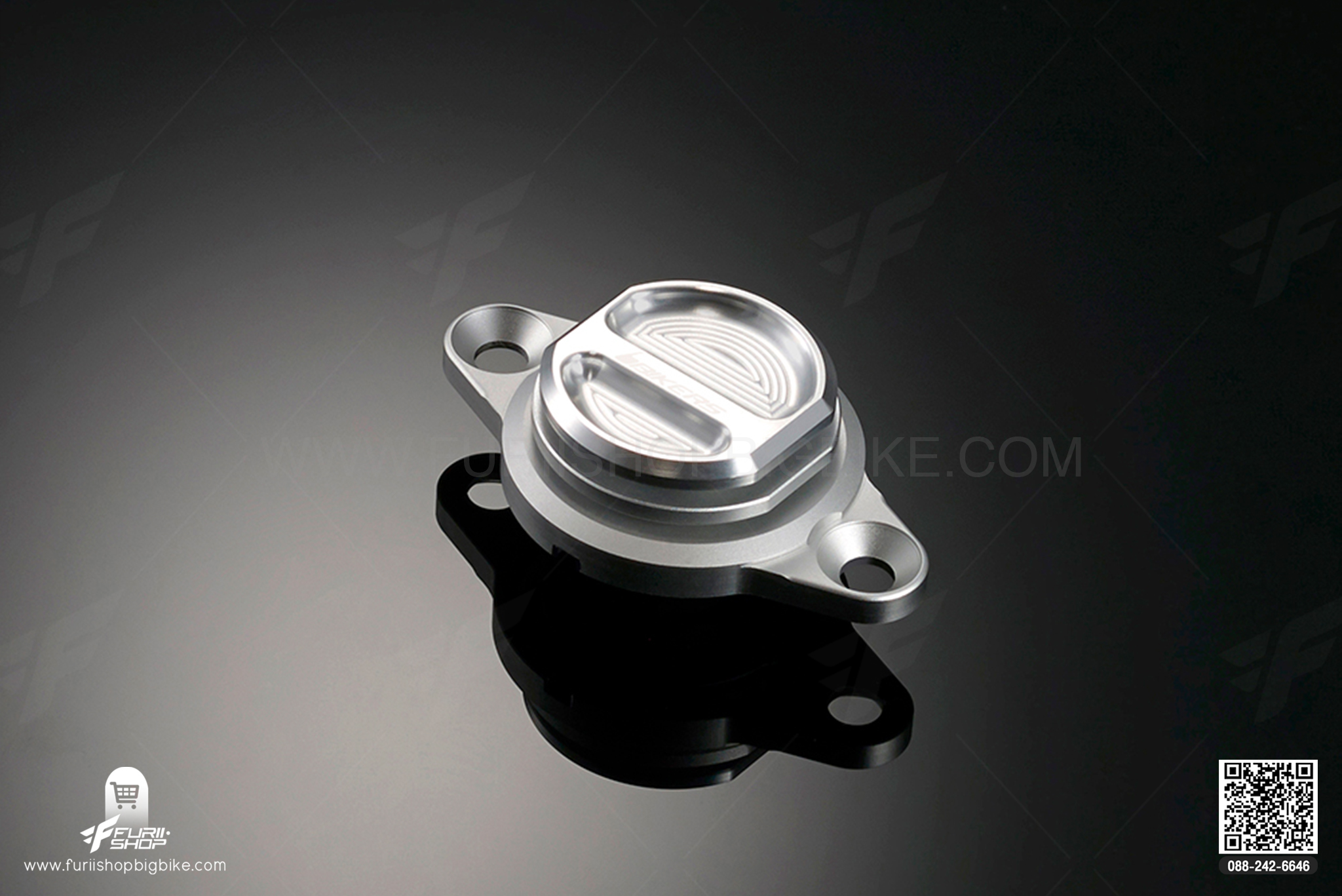 Generator Cover Plate สีเงิน Ducati MONSTER795-796
