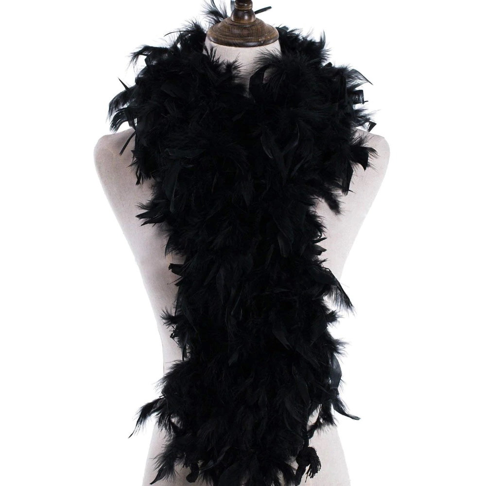 ขนนกเส้น ขนนกเฟอร์ แกสบี้ Feather Boa