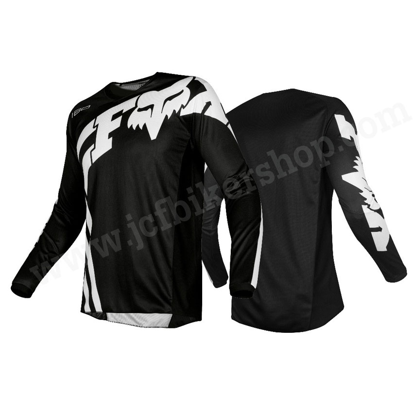 ชุดวิบาก ชุดขี่มอเตอร์ไซค์วิบาก Motocross-180 ดำ-ขาว