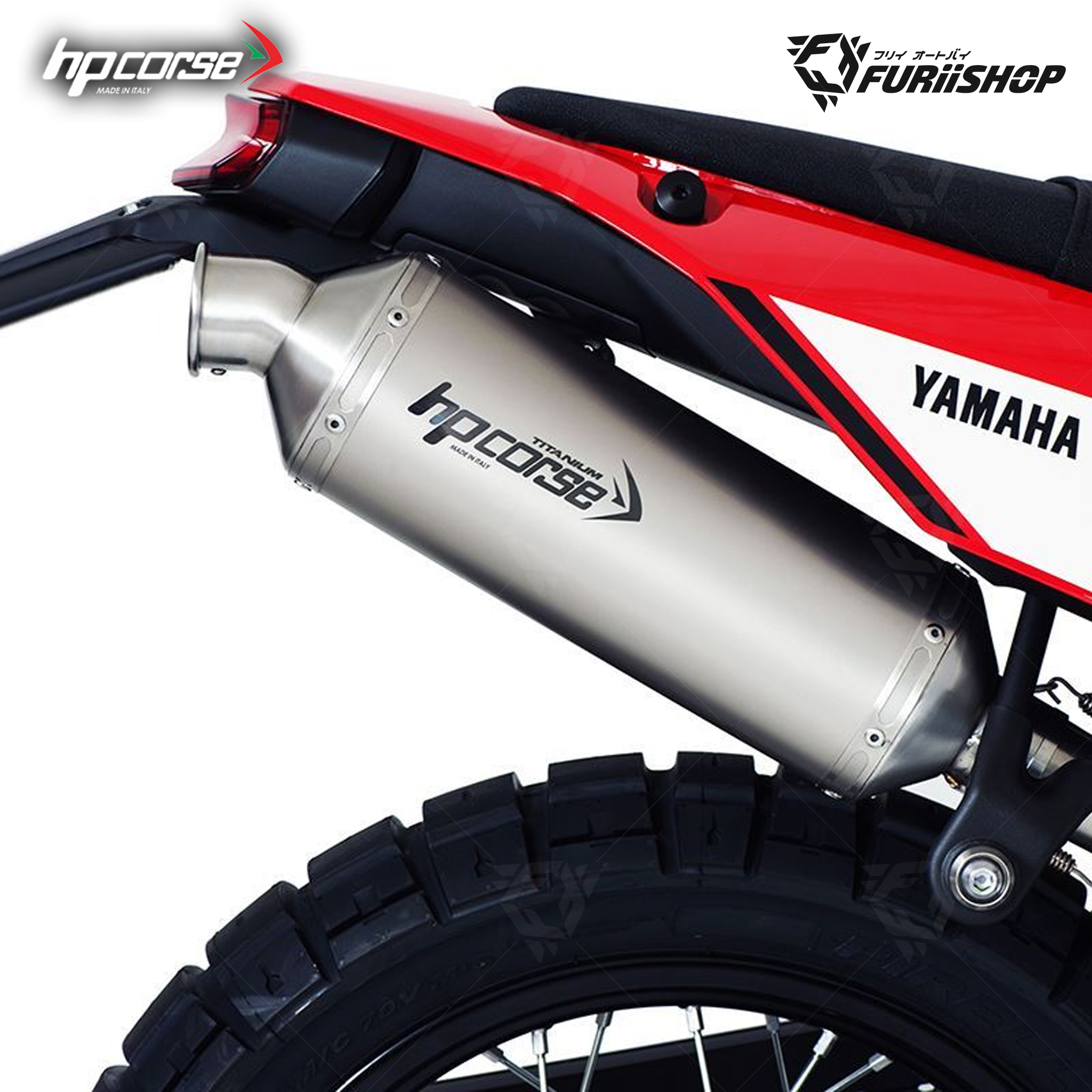 ท่อแต่ง HP Corse - Slip On SP-1 Short Titanium