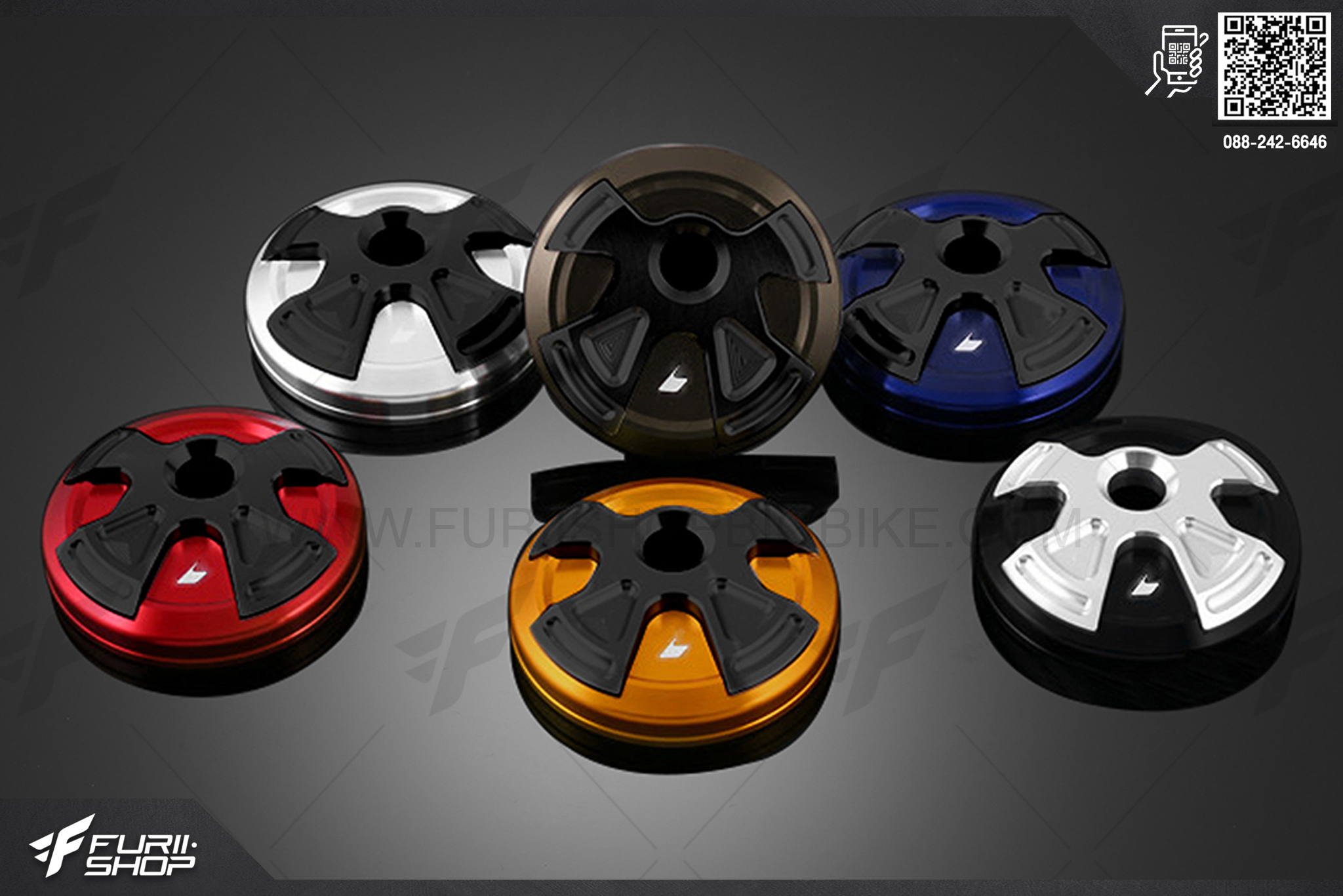ฝาปิดถังน้ำมัน (Gas Cap) Kawasaki KSR Final Edition