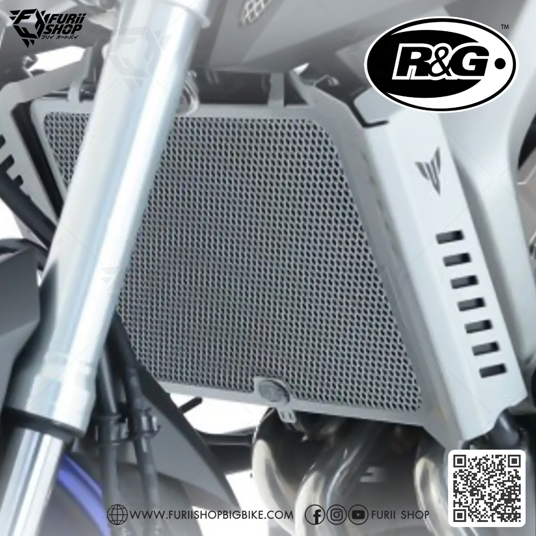 การ์ดหม้อน้ำ R&G Radiator Guard : for Yamaha FZ09/MT09 2014-2016