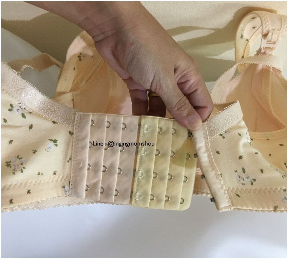 XX03_[สีโอรส]_ตะขอ4แถว/ปรับได้3ระดับ