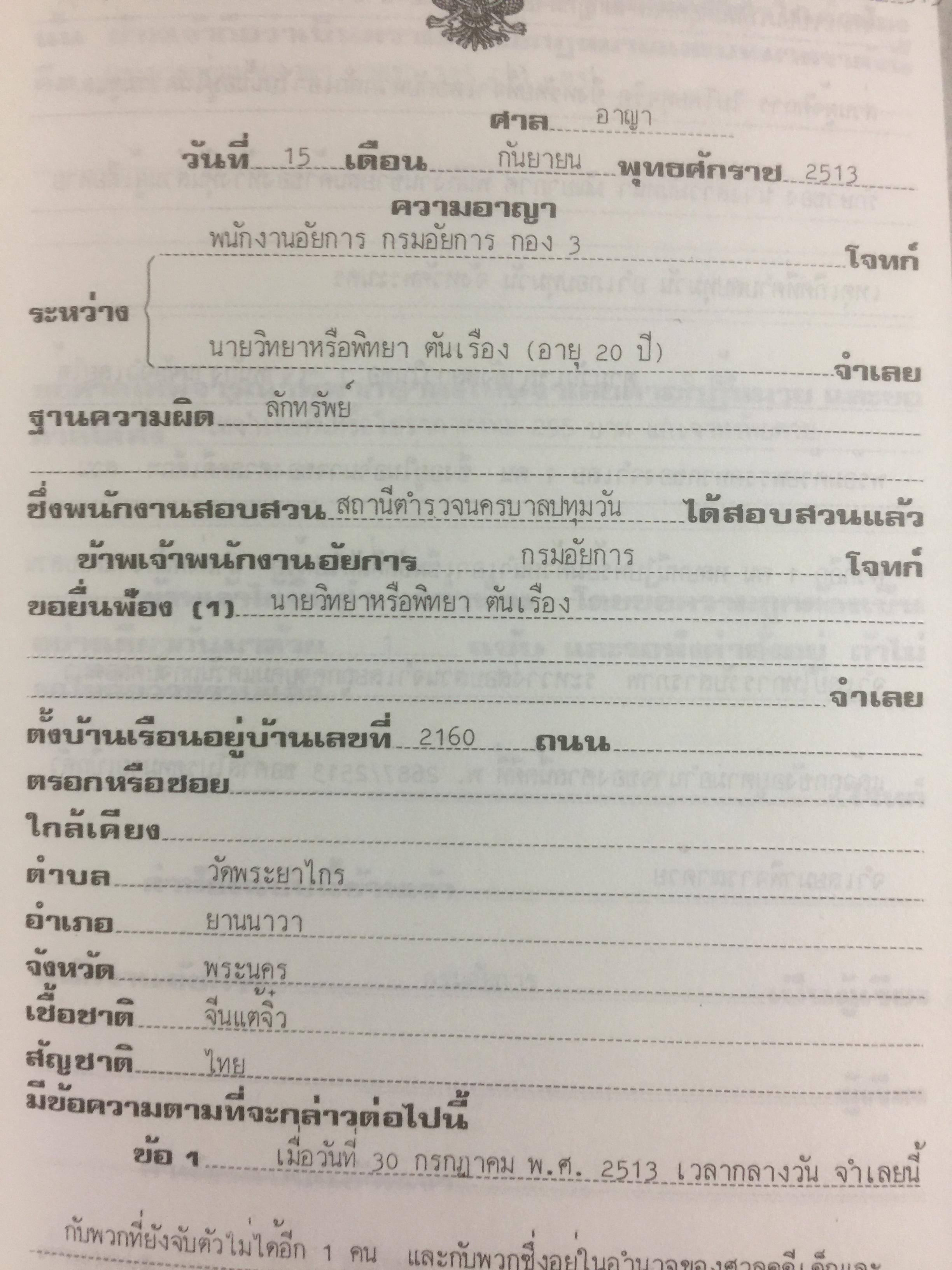 คู่มืการเขียนคำฟ้องในคดีอาญา โดย ม.ล.สุพร อิศรเสนา 0 กก.