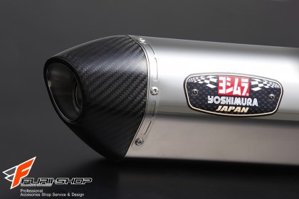 ท่อไอเสีย มอเตอร์ไซค์ Yoshimura R77 Titanium for Kawasaki Z1000 (2013)