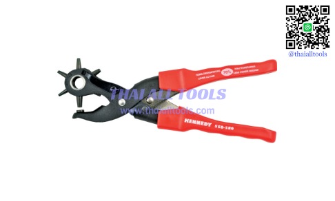 คีมเจาะรูเข็มขัด 270mm/10.1/2" H/D REVOLVING PUNCH PLIERS KENNEDY