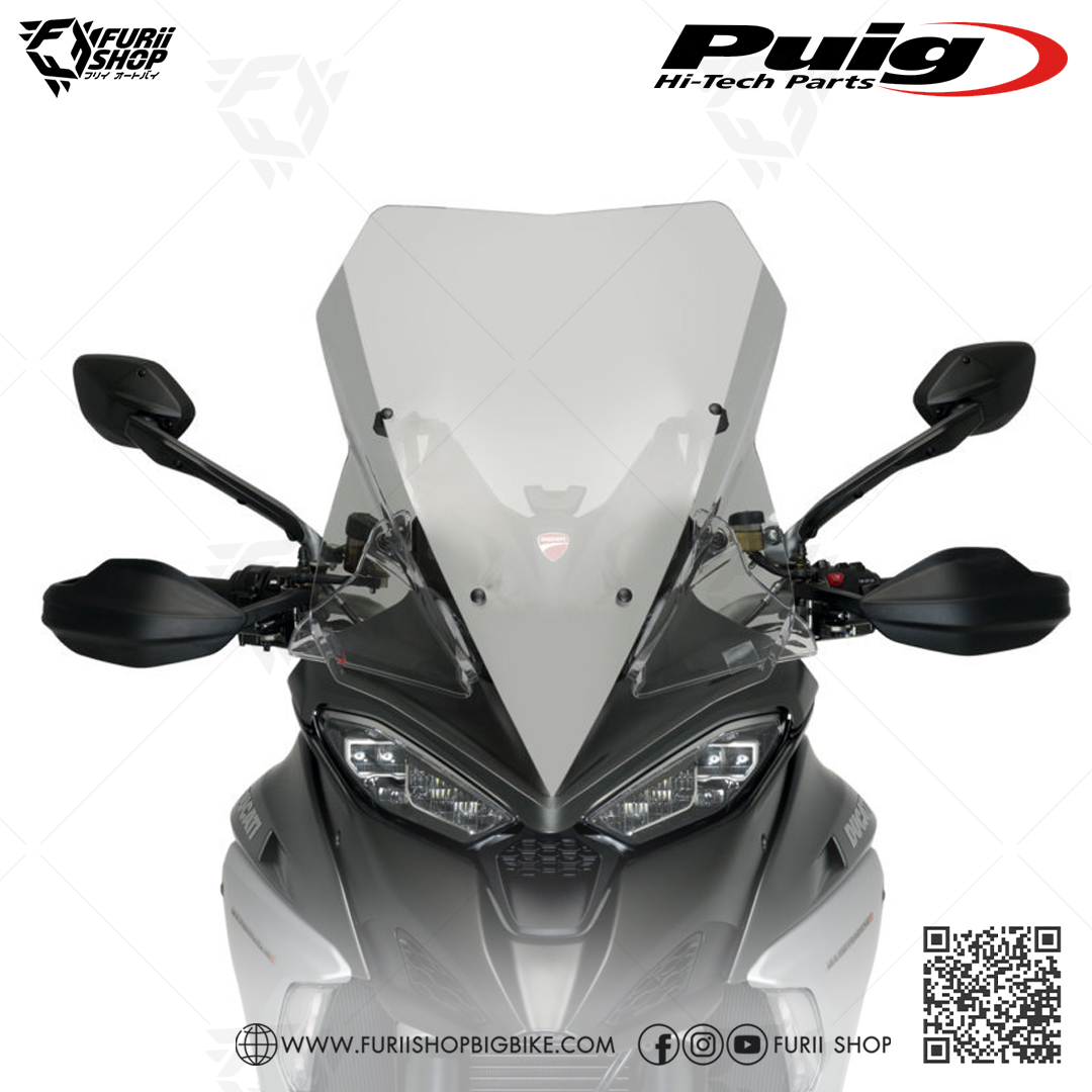 ชิลด์หน้า Puig Windshield Touring : for Ducati Multistrada V4/V4S 2021-2022
