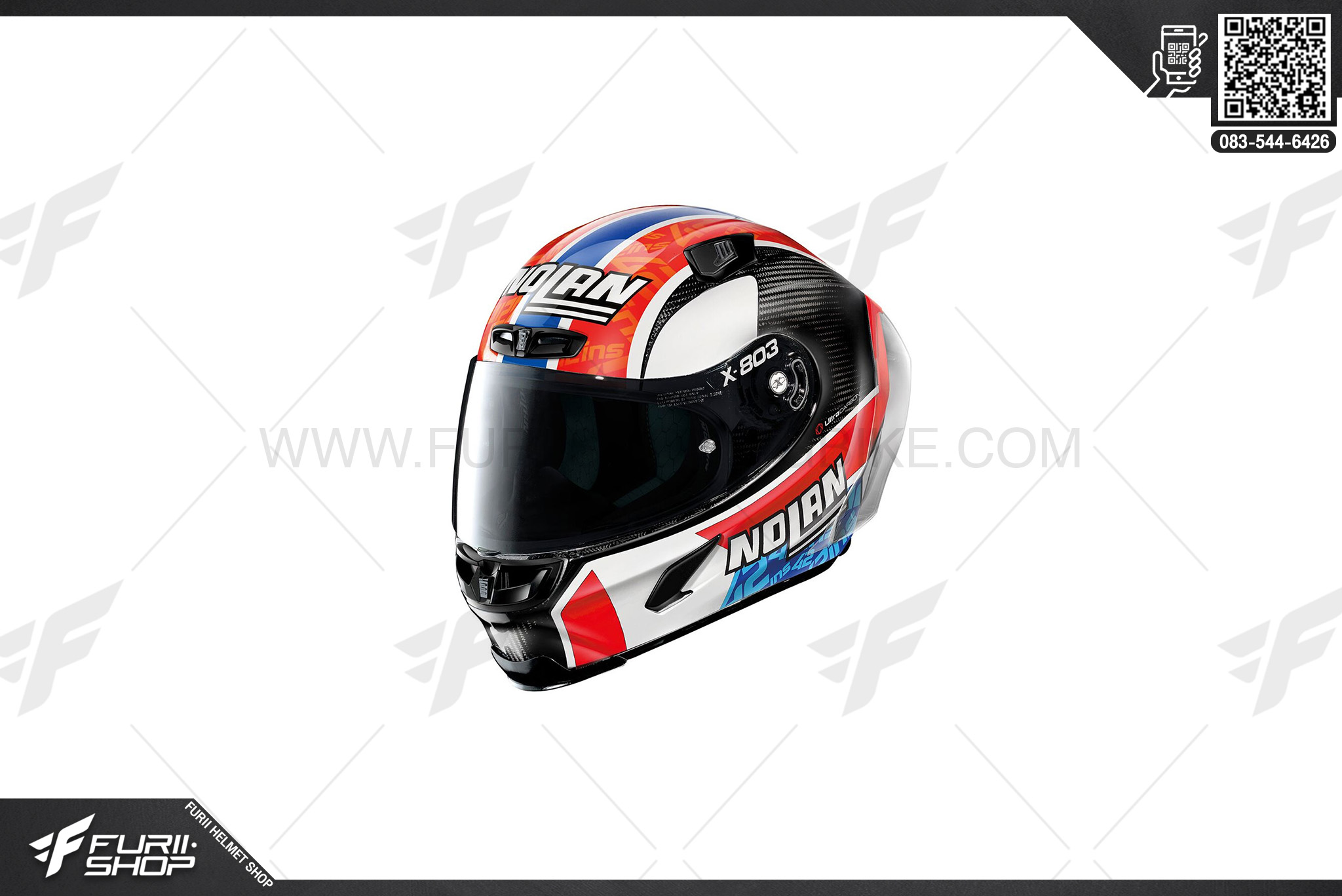 หมวกกันน็อค X-LITE X-803 RS A. RINS CARBON (22)