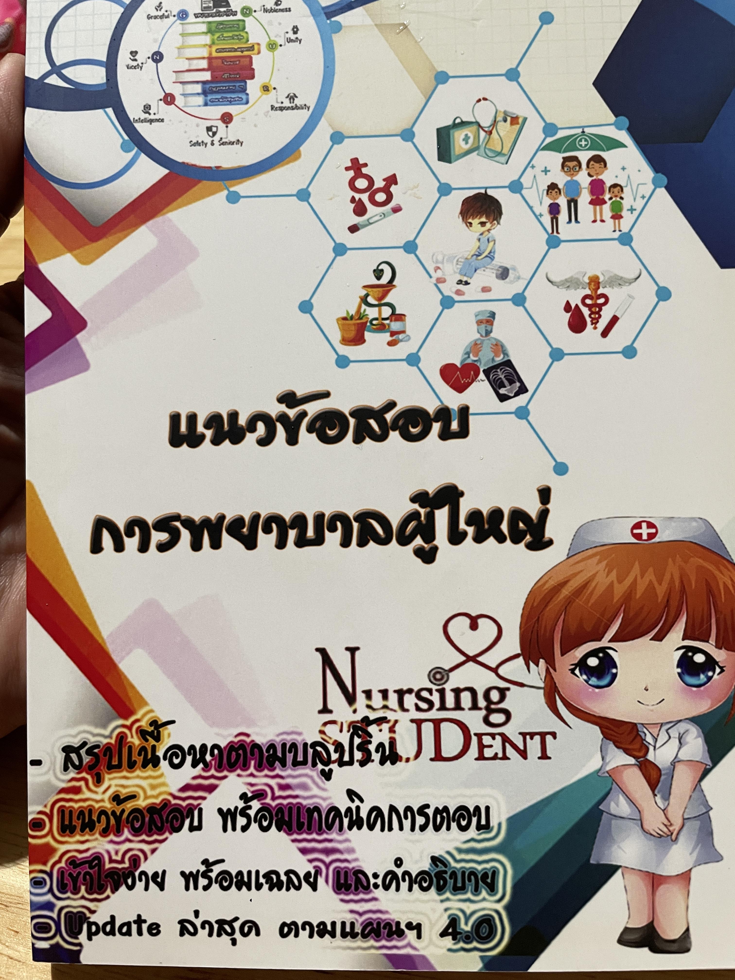 แนวข้อสอบ การพยาบาลผู้ใหญ่ 0 กก.