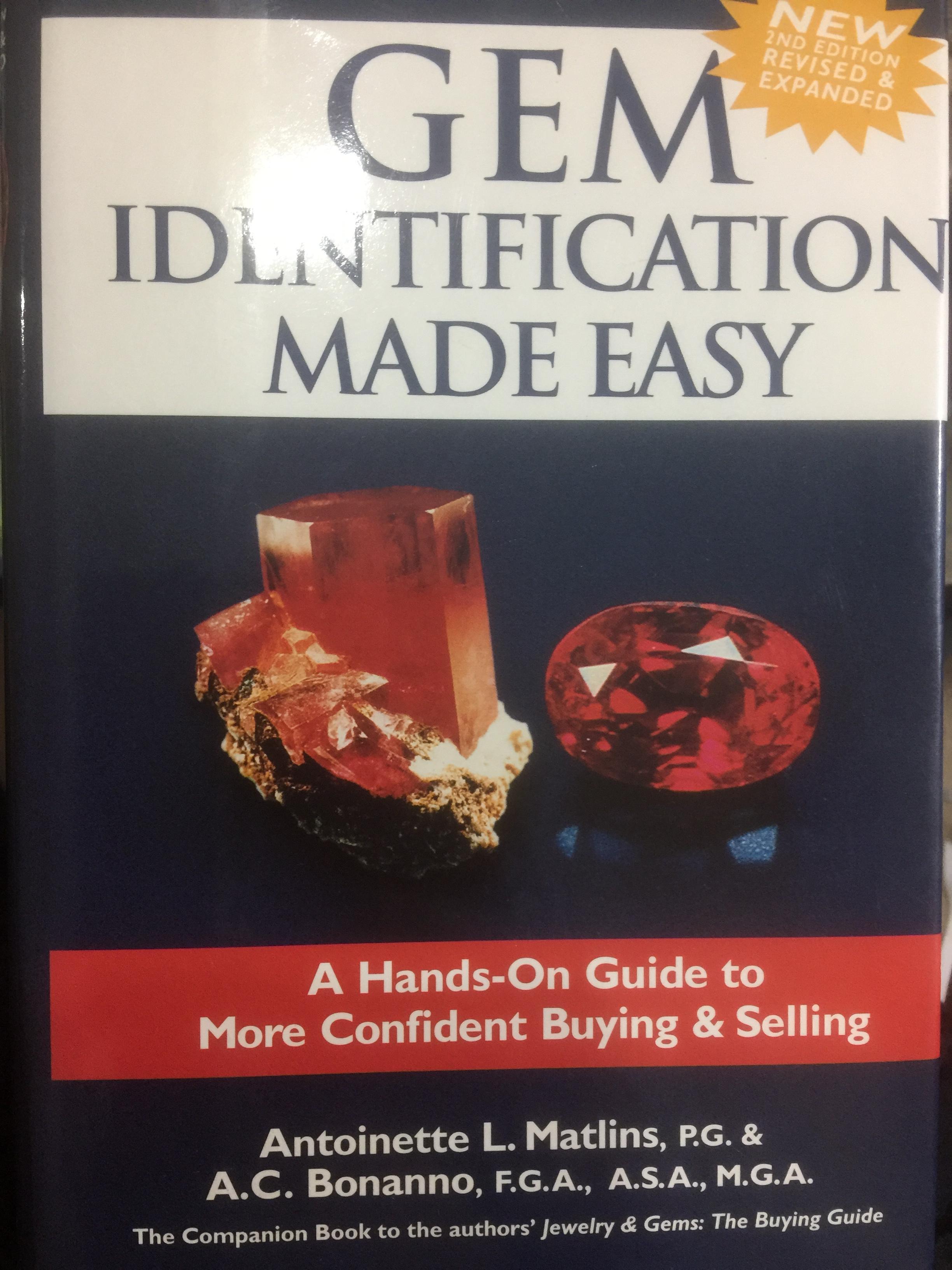 GEM Identification Made Easy. A Hands-On Guide to More Confident Buying & Selling 0 กก.