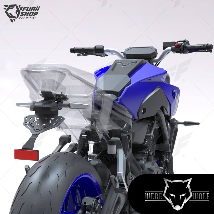 ท้ายสั้น Were Wolf Tidy Tail Gen 3 : for Yamaha MT07 2022