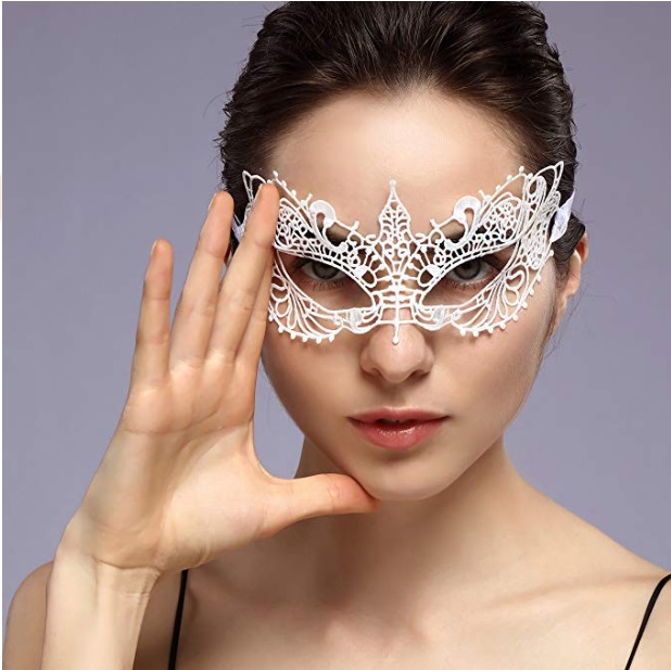 หน้ากาก Fifty Shade Darker ลายลูกไม้ หน้ากากแฟนซี