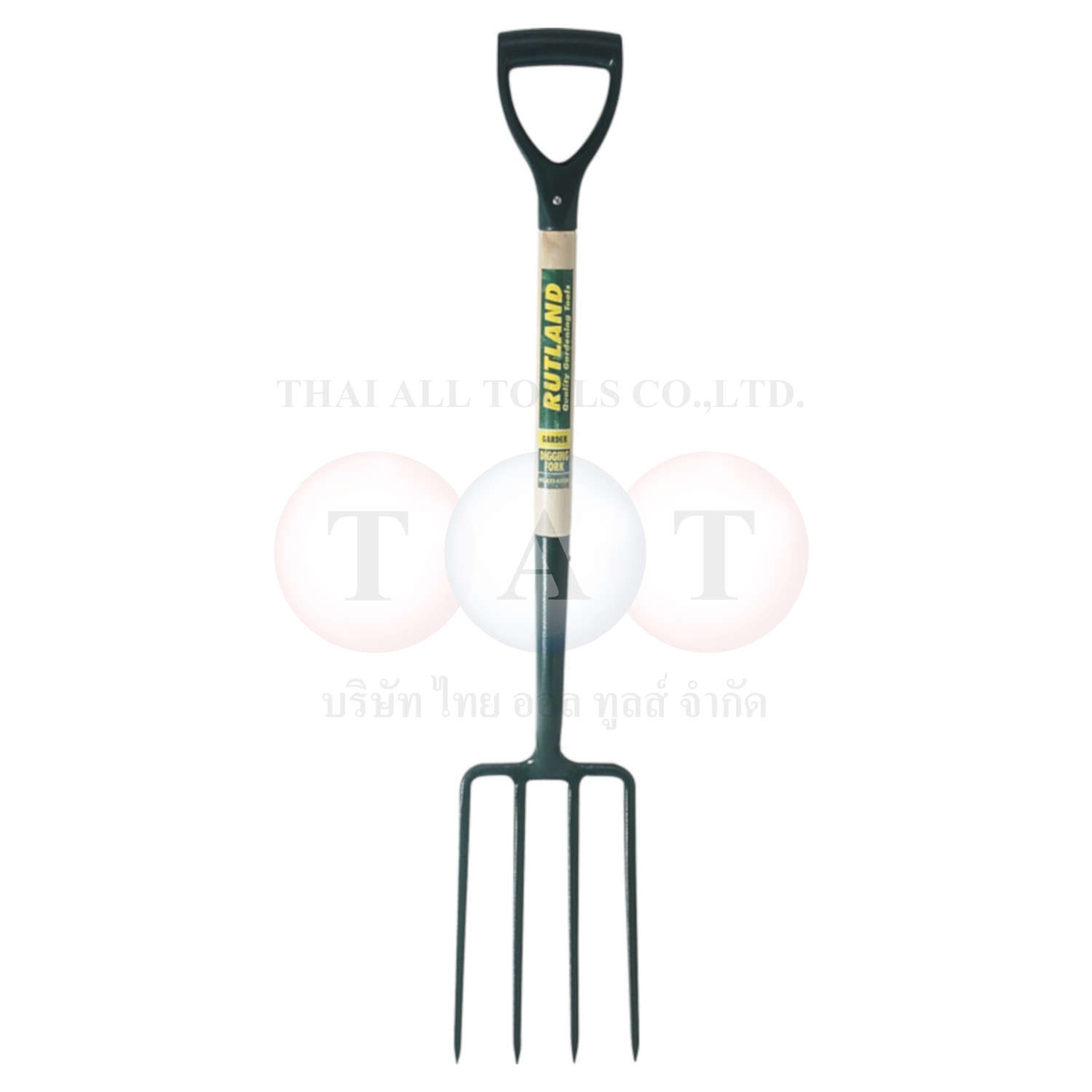Rutland.C/S DIGGING FORK WOODEN SHAFT
