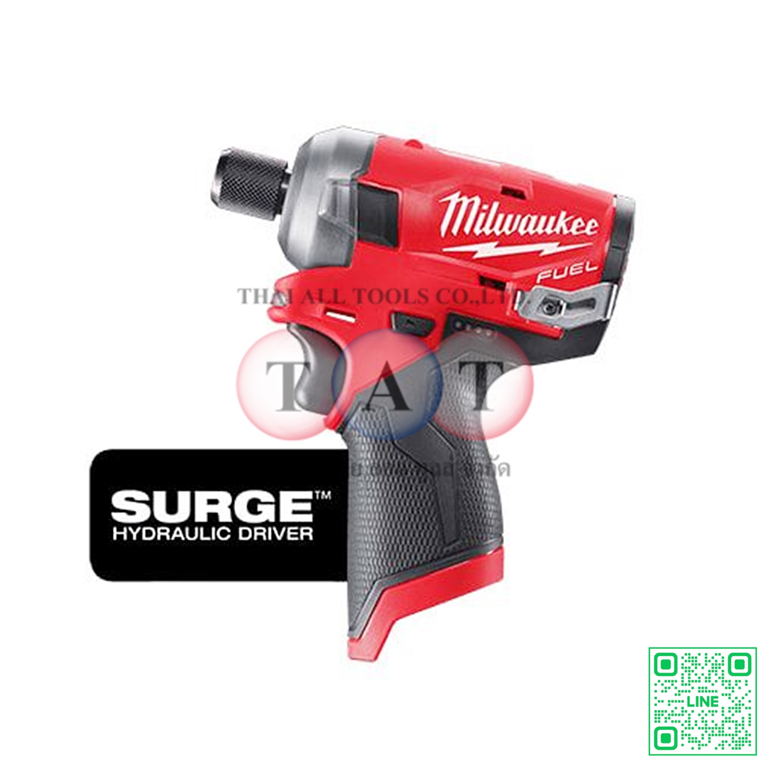 Milwaukee M12 FUEL SURGE 1/4" Hex Hydraulic Driver | ไขควงกระแทกไฮดรอลิก ไร้สาย เสียงเบา ทรงพลัง