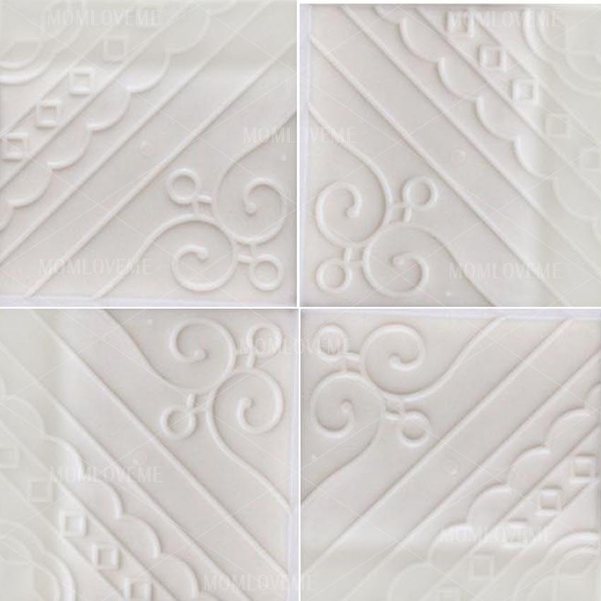 แม่พิมพ์บล็อคคอนกรีต ลายดอกบัวขนาด 25x25x5 cm