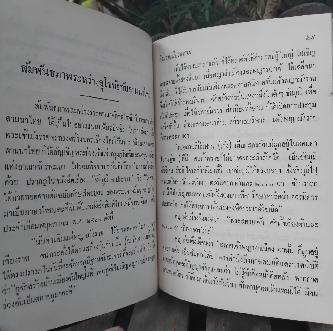 ตำนานเมืองสยาม โดย สงวน โชติสุขรัตน์ สภาพมือ1 ปกแข็ง