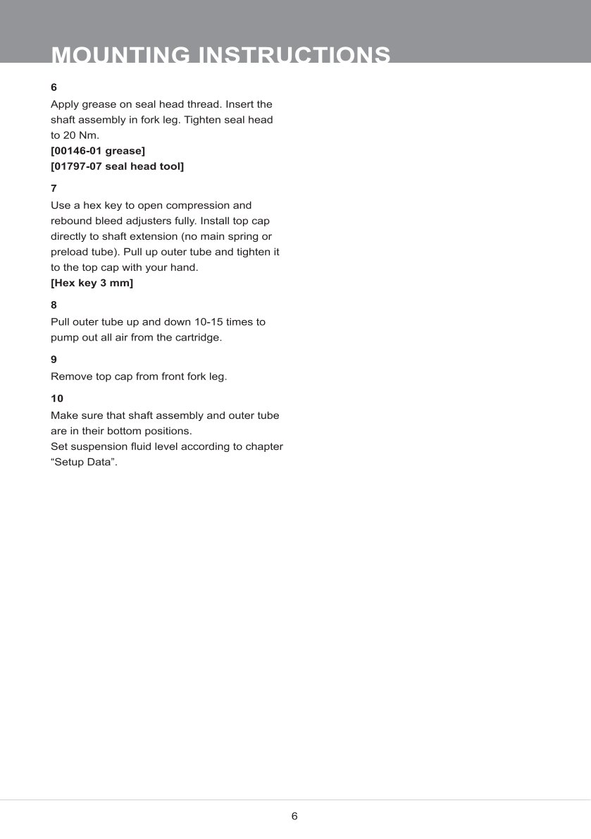 สปริงโช้คหน้า Ohlins FGK240 For BMW M 1000 RR 2021-2023